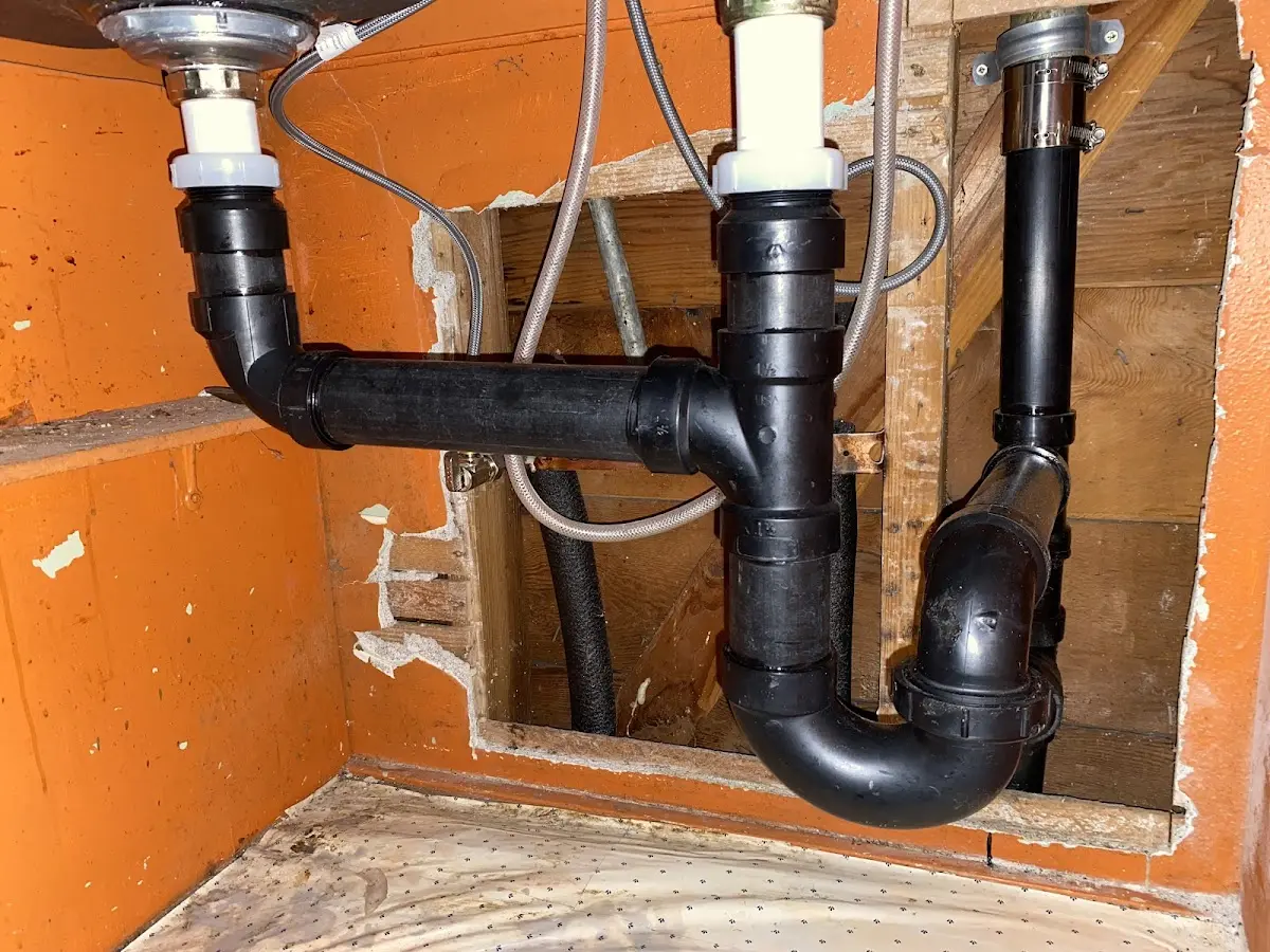 Professional Plumbing Inspection equipment and tools on the job in Hingham